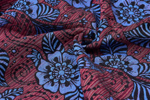 Laden Sie das Bild in den Galerie-Viewer, Yaro ringsjal - Ava Duo Black Blue Random Redy Ring Sling - 100% bomull
