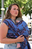 Yaro ringsjal - Ava Duo Black Blue Random Redy Ring Sling - 100% bomull