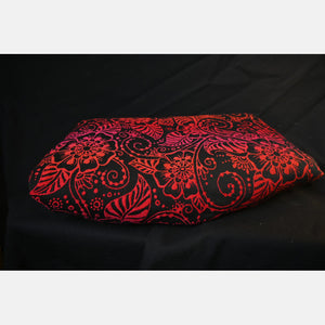 Yaro ringsjal - Ava Trinity Black Sangria Rainbow Wool Ring Sling - 70% bomull, 30% merinoull - Utförsäljning!