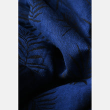 Ladda upp bild till gallerivisning, Yaro vävd sjal - Bahamas Black Dark-Blue Hemp - 80% bomull, 20% hampa - Utförsäljning!
