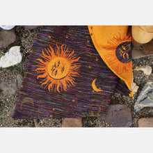 Laden Sie das Bild in den Galerie-Viewer, Yaro ringsjal - Celeste Duo Black Multi Towel Seacell Ring Sling - 55% Bomull, 20% Viskos, 15% Seacell, 10% Modal
