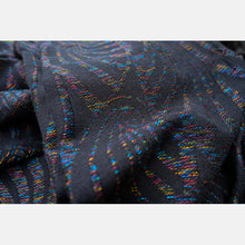 Load image into Gallery viewer, Yaro vävd sjal - Dandy Duo Black Laser Tencel Seacell - 55% bomull, 35% tencel, 15% seacell
