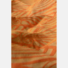 Load image into Gallery viewer, Yaro Woven wrap - Dandy Duo Red Gold Wool Blend - 70% Cotton, 20% Wool, 10% Silk - Sale!
