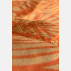 Yaro Woven wrap - Dandy Duo Red Gold Wool Blend - 70% Cotton, 20% Wool, 10% Silk - Sale!