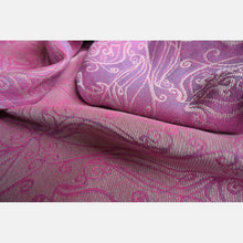 Load image into Gallery viewer, Yaro ringsjal - Elvish Duo Pink Turkis Grey Tencel Ring Sling - 80% bomull, 20% tencel
