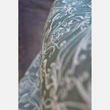 Ladda upp bild till gallerivisning, Yaro ringsjal - Elvish Duo Turquoise Wool Silk Ring Sling - 60% bomull, 30% merinoull, 10% silke

