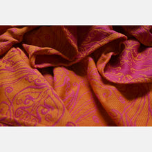Ladda upp bild till gallerivisning, Yaro vävd sjal - Elvish Duo Yellow Pink Orange - 100% bomull - Utförsäljning!
