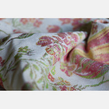 Ladda upp bild till gallerivisning, Yaro ringsjal - Floral Trio Brick Green Caramel Seacell Ring Sling - 90% bomull, 10% seacell

