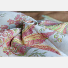 Ladda upp bild till gallerivisning, Yaro ringsjal - Floral Trio Brick Green Caramel Seacell Ring Sling - 90% bomull, 10% seacell
