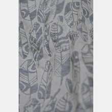 Load image into Gallery viewer, Yaro woven wrap - Four Winds Light-Grey Delave Linen - 60% cotton, 40% linen
