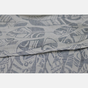 Yaro woven wrap - Four Winds Light-Grey Delave Linen - 60% cotton, 40% linen
