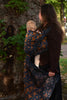 Yaro ringsjal - La Fleur Meta Black Petrol Bronze Modal Ring Sling - 70% bomull, 30% modal