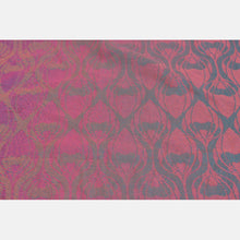 Laden Sie das Bild in den Galerie-Viewer, Yaro ringsjal - La Fleur Meta Petrol Fuchsia Orange Ring Sling - 100% bomull
