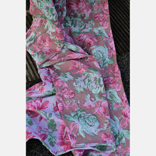 Ladda upp bild till gallerivisning, Yaro ringsjal - La Peonia Trinity Fuchsia Green Tencel Ring Sling - 80% bomull, 20% tencel - Utförsäljning!

