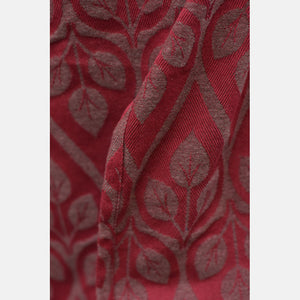 Yaro ringsjal - La Vita Burgund Grey Wool Blend Ring Sling - 60% bomull, 30% merinoull, 5% silke, 5% kashmir