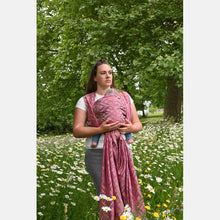 Load image into Gallery viewer, Yaro Woven wrap - La Vita Duo Beige Pale Pink Wool Blend - 50% wool, 40% cotton, 10% silk
