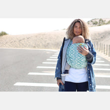 Laden Sie das Bild in den Galerie-Viewer, Yaro vävd sjal - La Vita Emerald - 100% bomull
