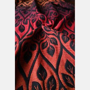 Yaro ringsjal - La Vita Trinity Firebird Rainbow High Wool Ring Sling - 50% bomull, 50% merinoull - Utförsäljning!