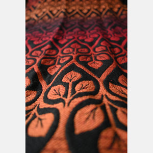 Yaro ringsjal - La Vita Trinity Firebird Rainbow High Wool Ring Sling - 50% bomull, 50% merinoull - Utförsäljning!