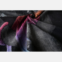 Load image into Gallery viewer, Yaro woven wrap - Moonkeeper Duo Celestial Rainbow Black - 100% cotton
