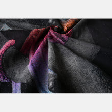 Ladda upp bild till gallerivisning, Yaro ringsjal - Moonkeeper Duo Celestial Rainbow Black Ring Sling - 100% bomull

