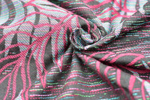 Laden Sie das Bild in den Galerie-Viewer, Yaro ringsjal - Oasis Duo Black Random Blues Modal Silk Ring Sling - 70% bomull, 30% modal

