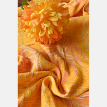 Load image into Gallery viewer, Yaro Woven wrap - Oasis Duo Yellow Peach Confetti - 99% Cotton, 1% Polyester
