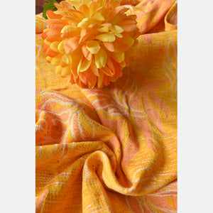 Yaro ring sling - Oasis Duo Yellow Peach Confetti Ring Sling - 99% cotton, 1% polyester