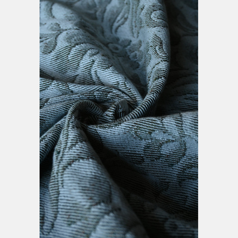 Yaro ringsjal - Rococo Silver Pine Bourette Ring Sling - 60% bomull, 40% bourettesilke - Utförsäljning!