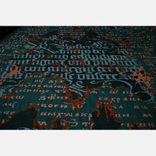 Laden Sie das Bild in den Galerie-Viewer, Yaro ringsjal - Runes Trinity Emerald Bronze Seacell Ring Sling - 85% Bomull, 15% Seacell - Utförsäljning!
