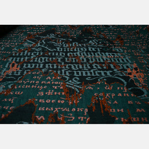 Yaro ringsjal - Runes Trinity Emerald Bronze Seacell Ring Sling - 85% Bomull, 15% Seacell - Utförsäljning!