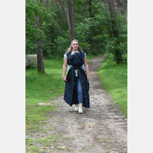 Laden Sie das Bild in den Galerie-Viewer, Yaro vävd sjal - Stars Random Delave Linen - 60% bomull, 40% linne - Utförsäljning!
