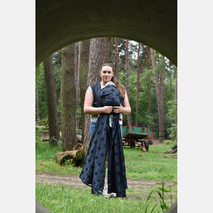 Yaro vävd sjal - Stars Random Delave Linen - 60% bomull, 40% linne - Utförsäljning!