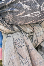 Load image into Gallery viewer, Yaro Ring Sling - Terra Duo Brown Black Wool Ring Sling - 70% cotton, 30% Merino wool
