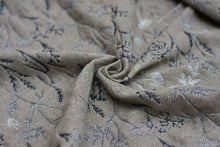 Load image into Gallery viewer, Yaro woven wrap - Terra Duo Brown Black Wool - 70% cotton, 30% Merino wool
