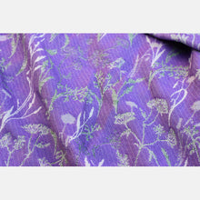 Load image into Gallery viewer, Yaro Woven Wrap - Terra Duo Violet Olive Flame - 100% cotton
