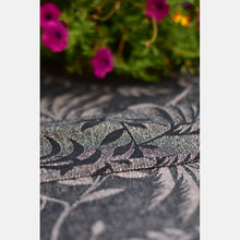 Load image into Gallery viewer, Yaro woven wrap - Tropical Black Origami Melange Linen - 60% cotton, 40% linen

