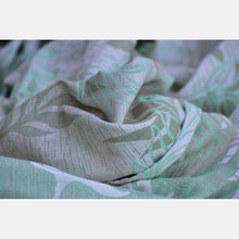 Ladda upp bild till gallerivisning, Yaro ringsjal - Oasis Duo Light-Green Beige Silk Linen Seacell Ring Sling - 60% bomull, 15% silke, 15% linne, 10% seacell
