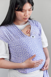 Coracor Big Dot Lilac trikåsjal