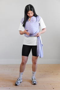 Coracor Big Dot Lilac trikåsjal