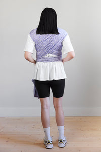 Coracor Big Dot Lilac trikåsjal