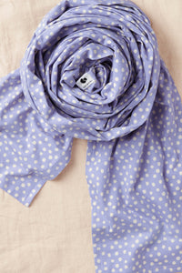 Coracor Big Dot Lilac trikåsjal