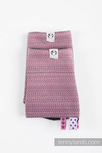 Laden Sie das Bild in den Galerie-Viewer, Drool Pads - LITTLE HERRINGBONE OMBRE PINK
