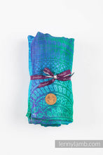 Ladda upp bild till gallerivisning, Swaddle Blanket Maxi 135x200cm - PEACOCK&#39;S TAIL - FANTASY
