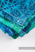 Ladda upp bild till gallerivisning, Muslin Square 65x65cm - PEACOCK&#39;S TAIL - FANTASY
