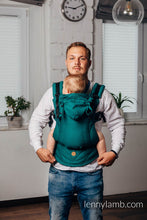 Load image into Gallery viewer, LennyGo Ergonmic Carrier - EMERALD - 100% cotton
