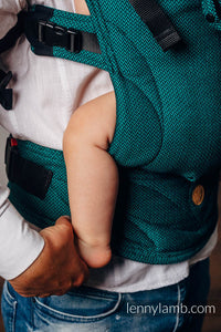 LennyGo Ergonmic Carrier - EMERALD - 100% cotton