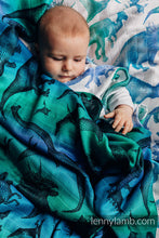 Ladda upp bild till gallerivisning, Swaddle Blanket Maxi 135x200cm - JURASSIC PARK
