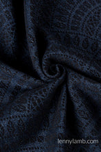 Load image into Gallery viewer, LennyPreschool Carrier - PEACOCK&#39;S TAIL - SUBLIME - 62% cotton, 26% linen, 12% tussah silk
