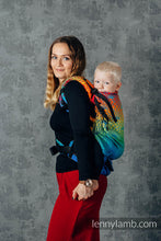 Ladda upp bild till gallerivisning, LennyPreschool Carrier - RAINBOW LOTUS - 100% bomull

